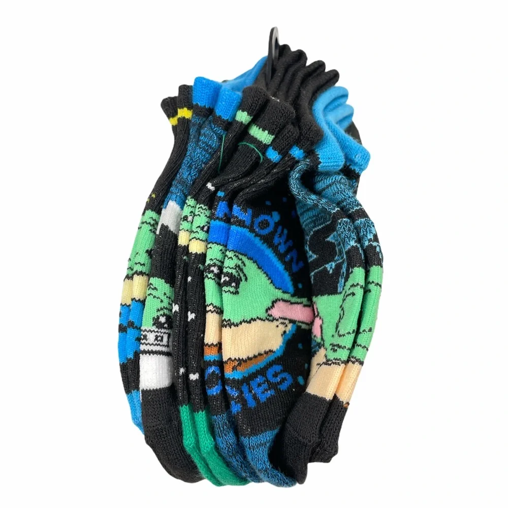 Star Wars Mandalorian Ankle Socks, 5 Pairs, Blue
